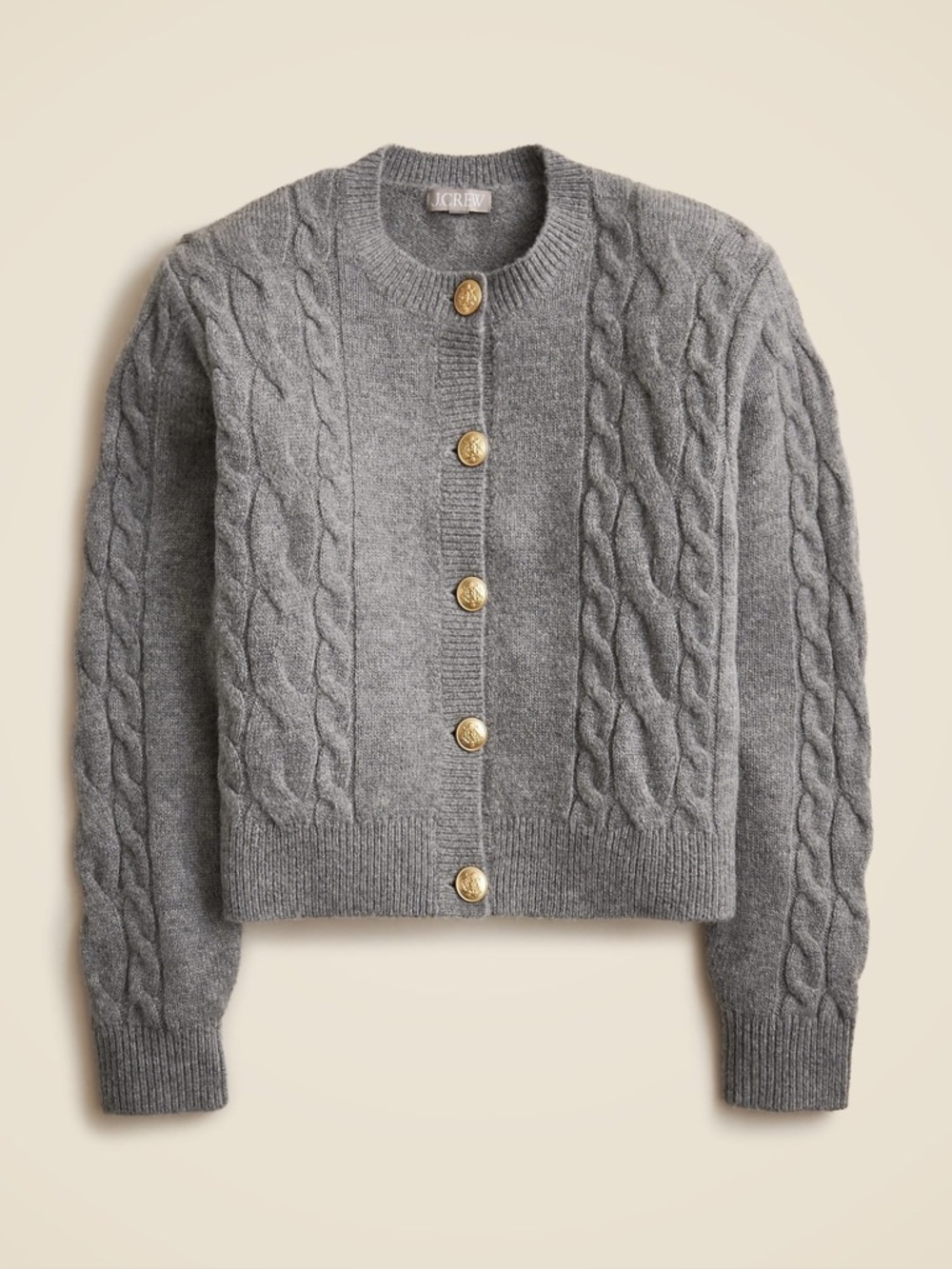 J.Crew Cable-knit Cardigan